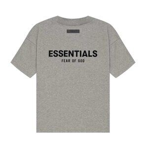 NWT - SS22 Fear of God Essentials Dark Oatmeal T-Shirt - Size Small